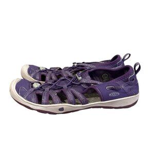 Keen Womens Whisper Closed Toed Sports Sandal Size 6 Purple Gray Hiking